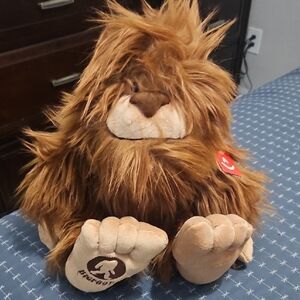 Brown Plush Bigfoot Toy